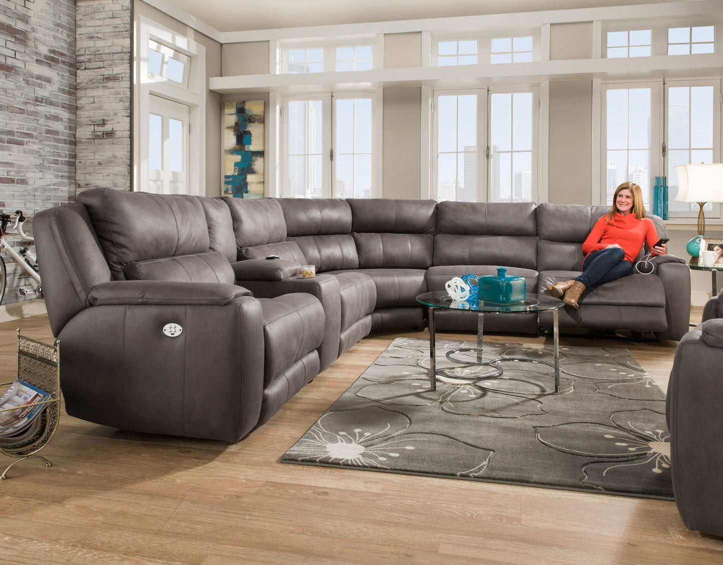 Southern Motion Dazzle Sectional